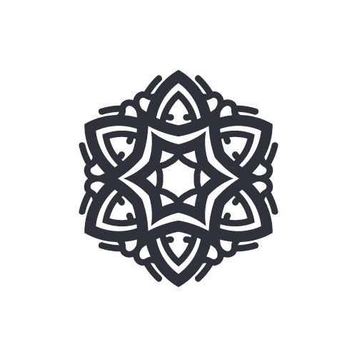 Mandala 21 — Mandala monogram SVG cut file