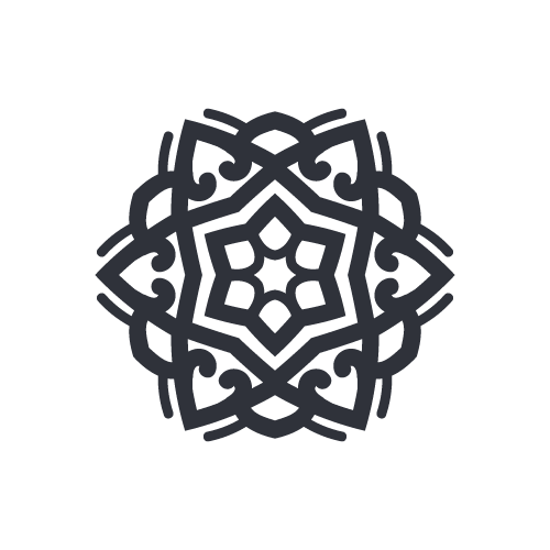 Mandala 25 — Mandala monogram SVG cut file