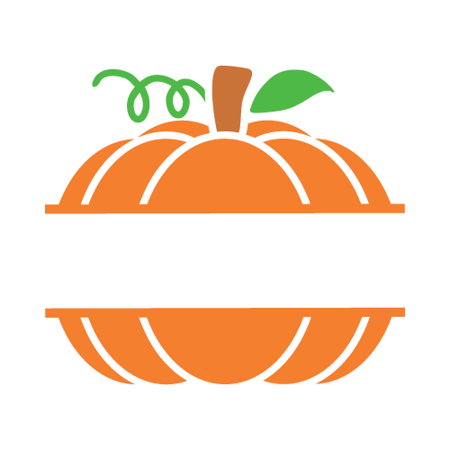 Pumpkin 18 — Pumpkin monogram SVG cut file
