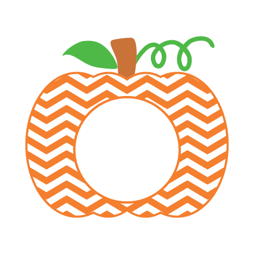 Pumpkin 24 — Pumpkin monogram SVG cut file