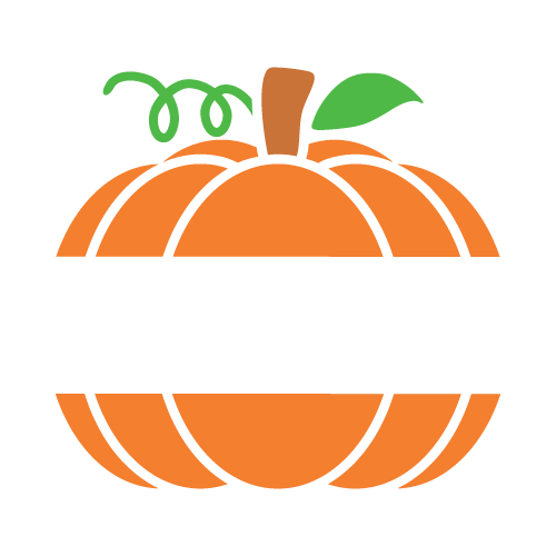Pumpkin 25 — Pumpkin monogram SVG cut file