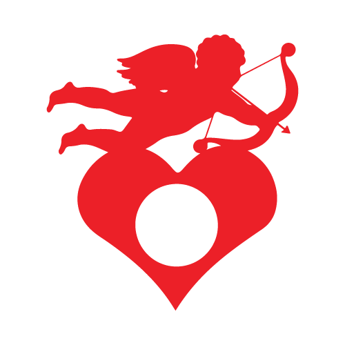 Valentine's Day 20 — Valentine's Day monogram SVG cut file