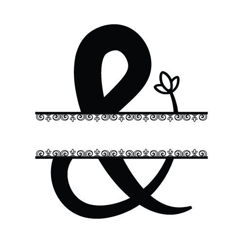 Wedding 19 — Wedding monogram SVG cut file