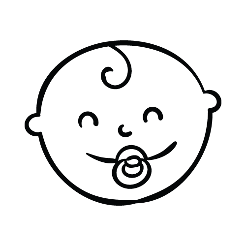 Baby 20 — Baby shape SVG cut file