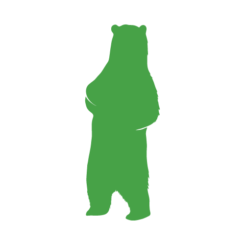 Bear 02 — Bear shape SVG cut file