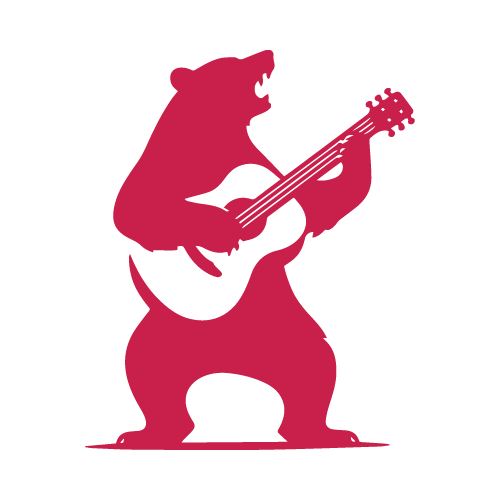 Bear 19 — Bear shape SVG cut file