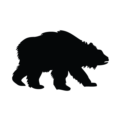 Bear 21 — Bear shape SVG cut file