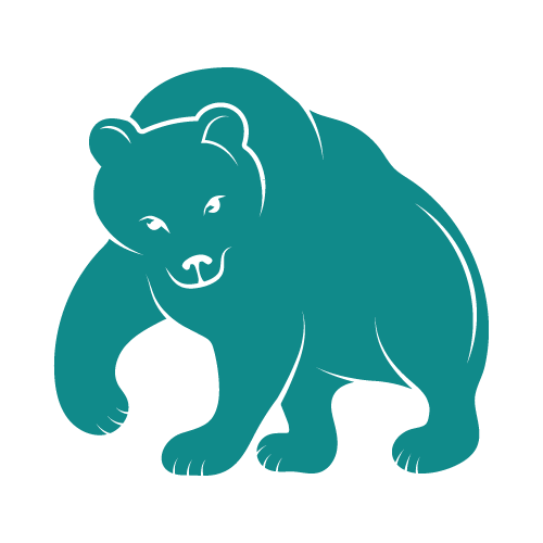 Bear 25 — Bear shape SVG cut file