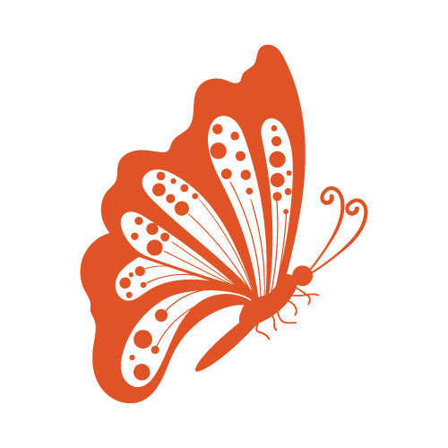 Butterfly 23 — Butterfly shape SVG cut file
