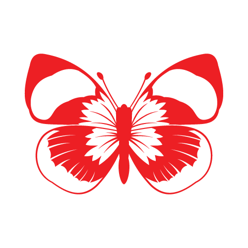 Butterfly 24 — Butterfly shape SVG cut file