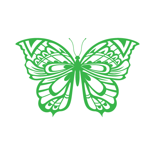 Butterfly 25 — Butterfly shape SVG cut file