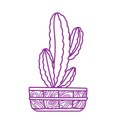Cactus 24 — Cactus shape SVG cut file