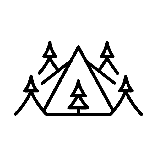 Camping 18 — Camping shape SVG cut file