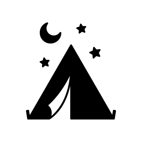 Camping 36 — Camping shape SVG cut file