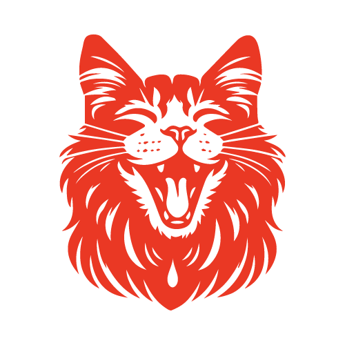 Cat 18 — Cat shape SVG cut file