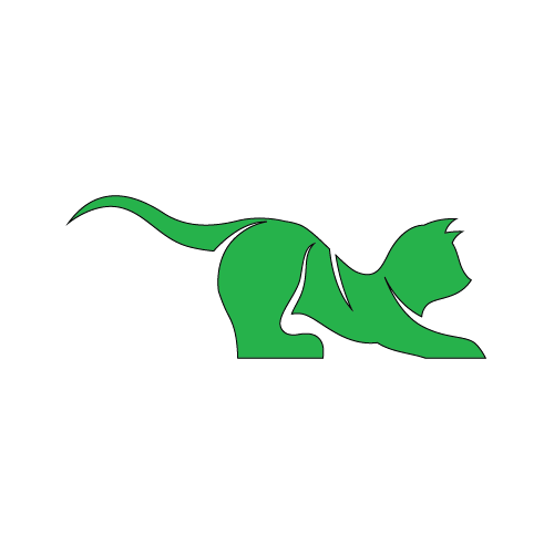 Cat 23 — Cat shape SVG cut file