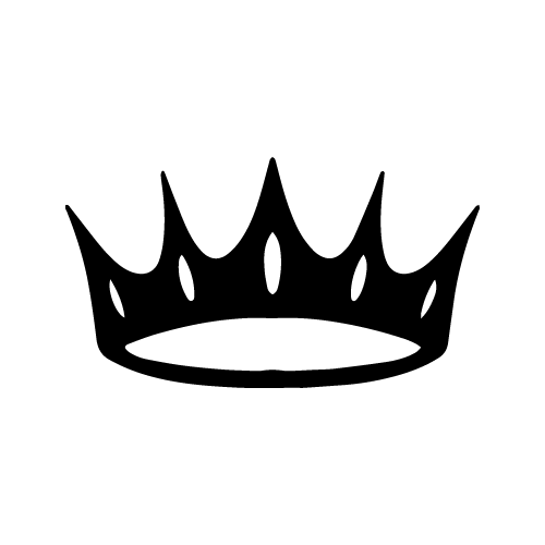 Crown 23 — Crown shape SVG cut file