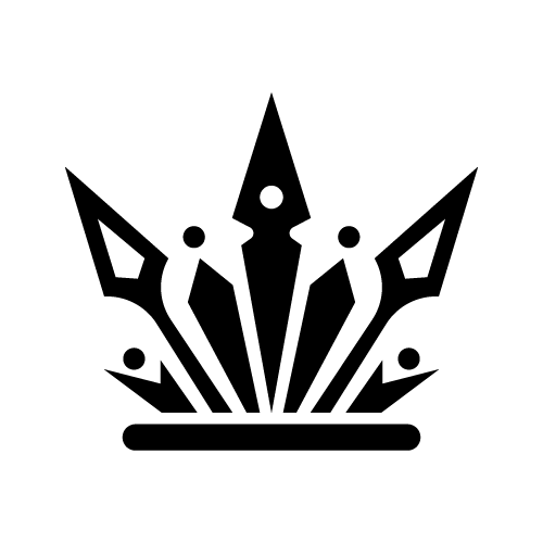 Crown 25 — Crown shape SVG cut file
