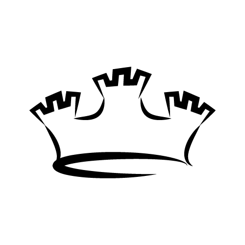 Crown 35 — Crown shape SVG cut file