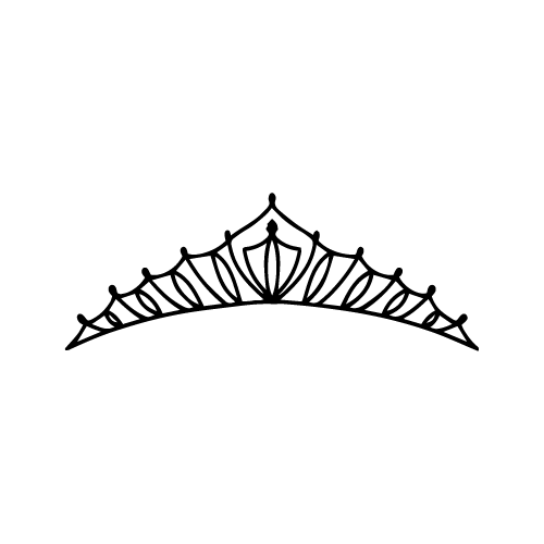 Crown 42 — Crown shape SVG cut file