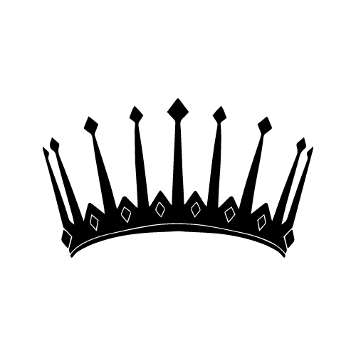 Crown 46 — Crown shape SVG cut file
