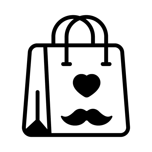 Dad 45 — Dad shape SVG cut file