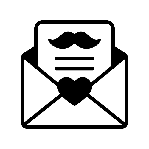 Dad 50 — Dad shape SVG cut file