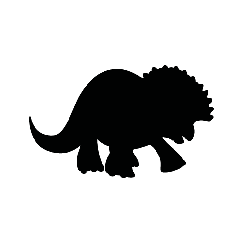 Dinosaur shapes SVG designs — 50 cut files