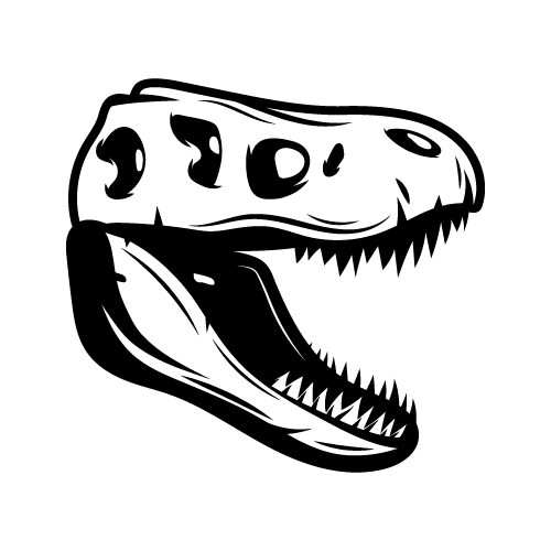 Dinosaur 27 — Dinosaur shape SVG cut file