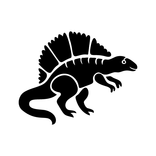 Dinosaur 28 — Dinosaur shape SVG cut file