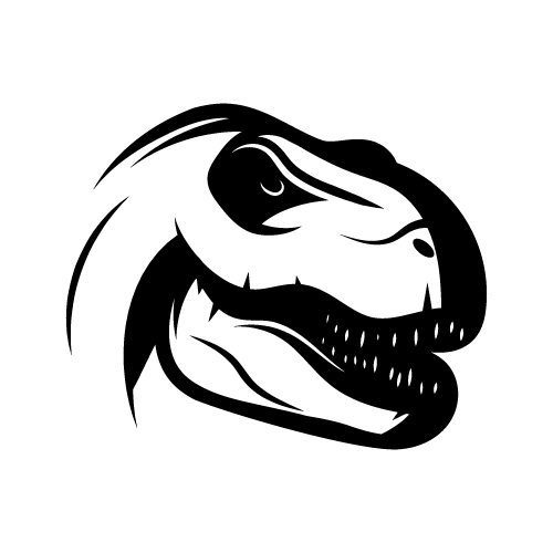 Dinosaur 30 — Dinosaur shape SVG cut file