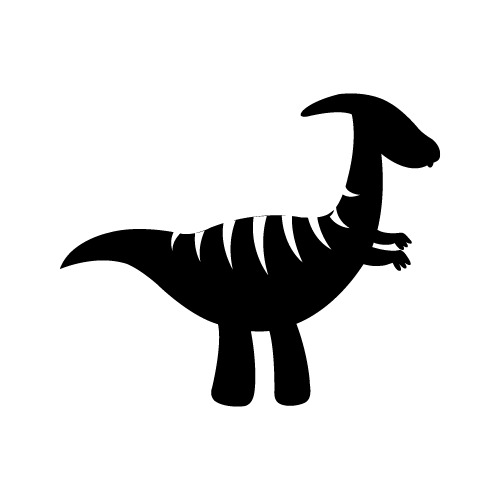 Dinosaur 31 — Dinosaur shape SVG cut file