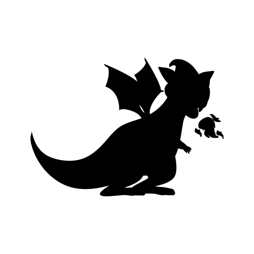 Dinosaur 40 — Dinosaur shape SVG cut file