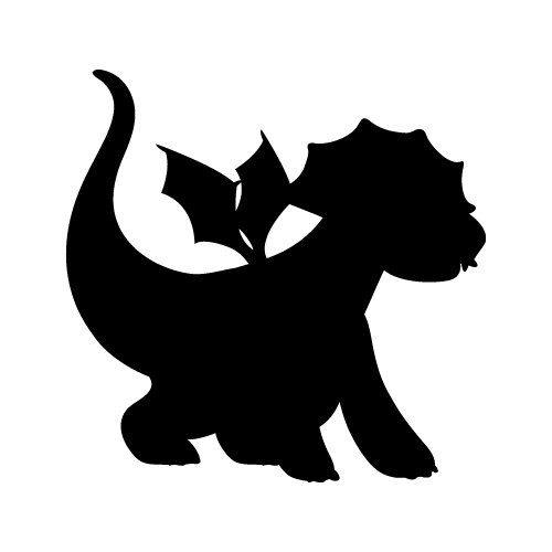Dinosaur 41 — Dinosaur shape SVG cut file