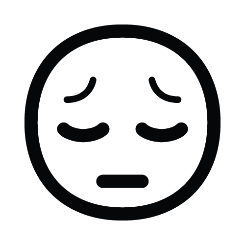 Emoji 22 — Emoji shape SVG cut file