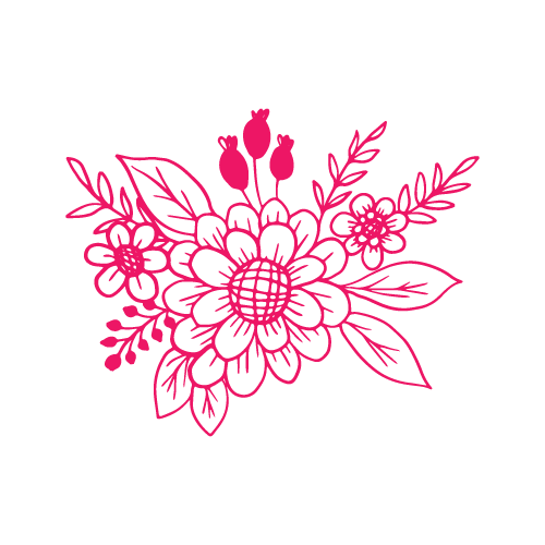 Flowers 23 — Flowers shape SVG cut file