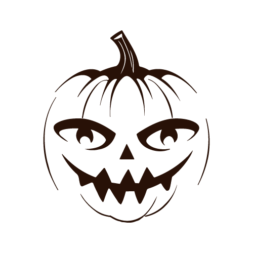 Pumpkin Face 49 — Pumpkin Face shape SVG cut file