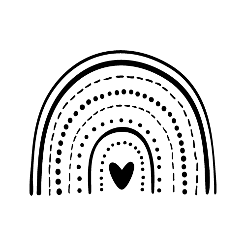 Rainbow 26 — Rainbow shape SVG cut file