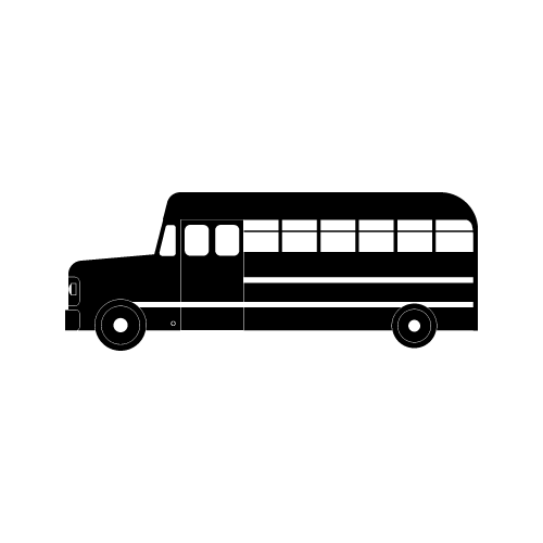 School 24 — School shape SVG cut file