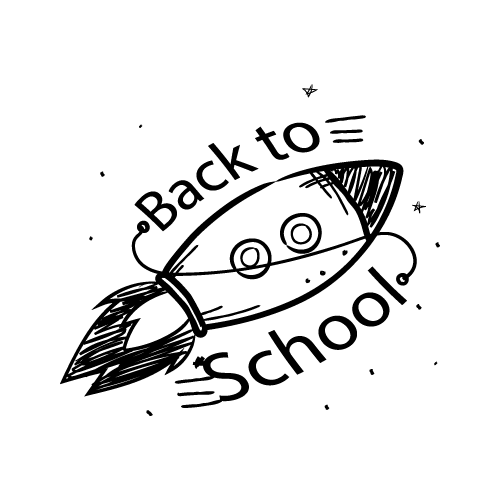 School 49 — School shape SVG cut file
