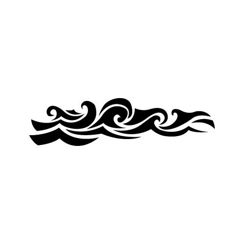 Sea 17 — Sea shape SVG cut file