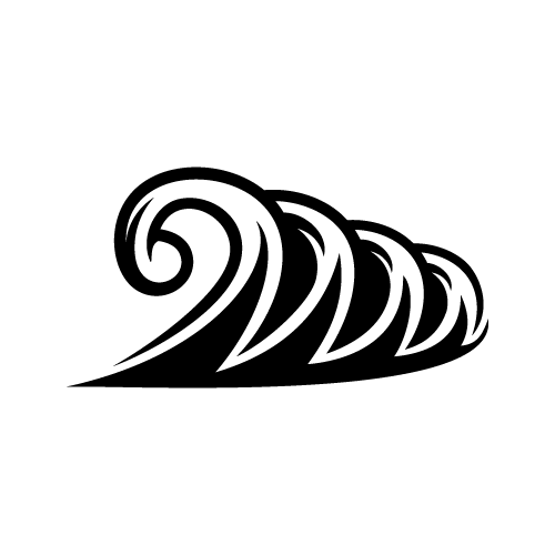 Sea 45 — Sea shape SVG cut file