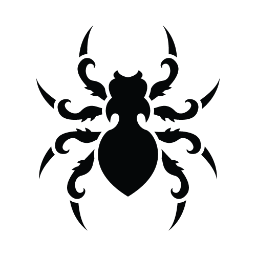 Spider 24 — Spider shape SVG cut file