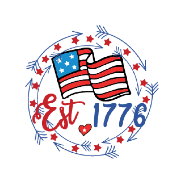 4th of July 21 — 4th of July sticker SVG cut file