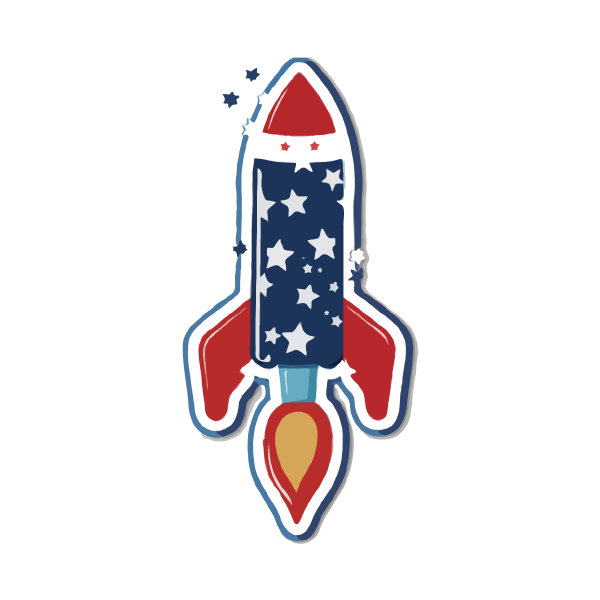 4th of July 22 — 4th of July sticker SVG cut file
