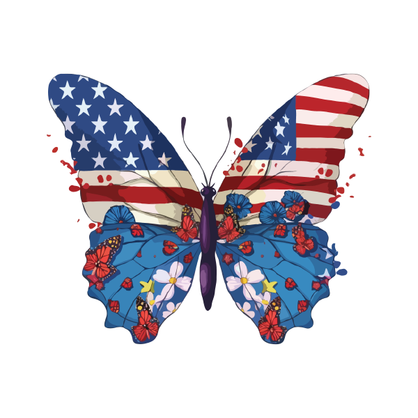 4th of July 24 — 4th of July sticker SVG cut file