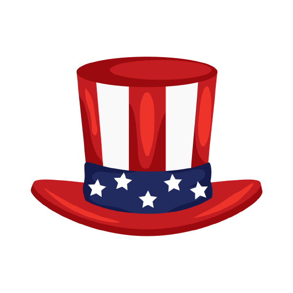 4th of July 26 — 4th of July sticker SVG cut file