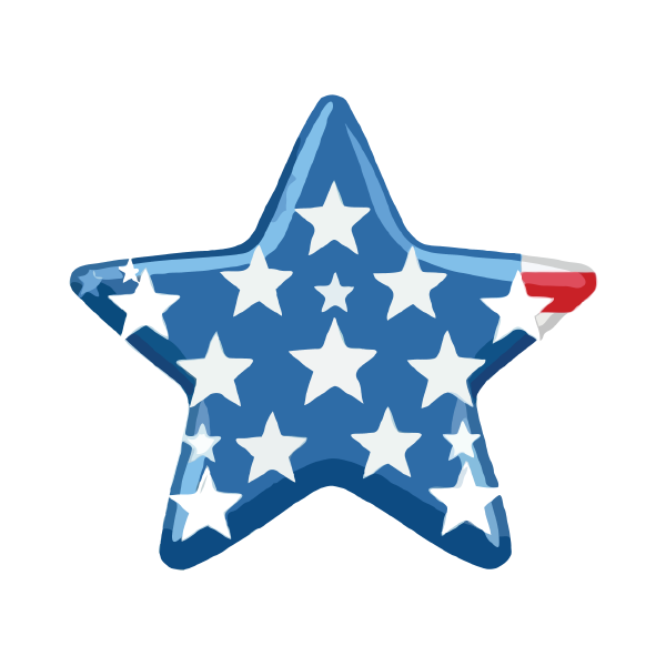4th of July 33 — 4th of July sticker SVG cut file