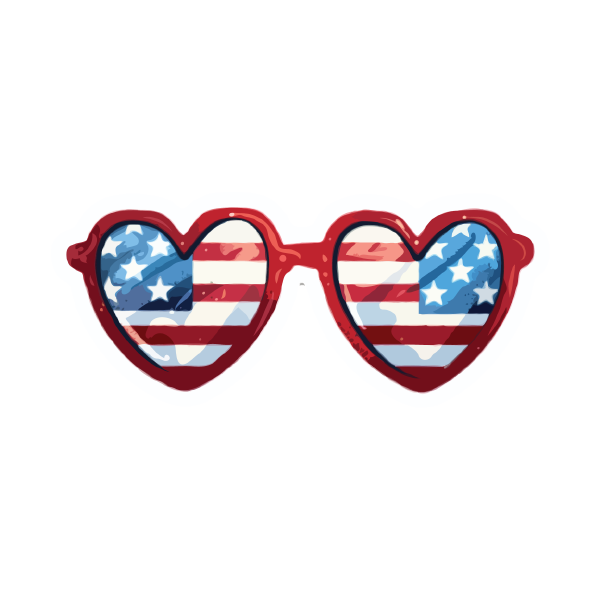 4th of July 43 — 4th of July sticker SVG cut file