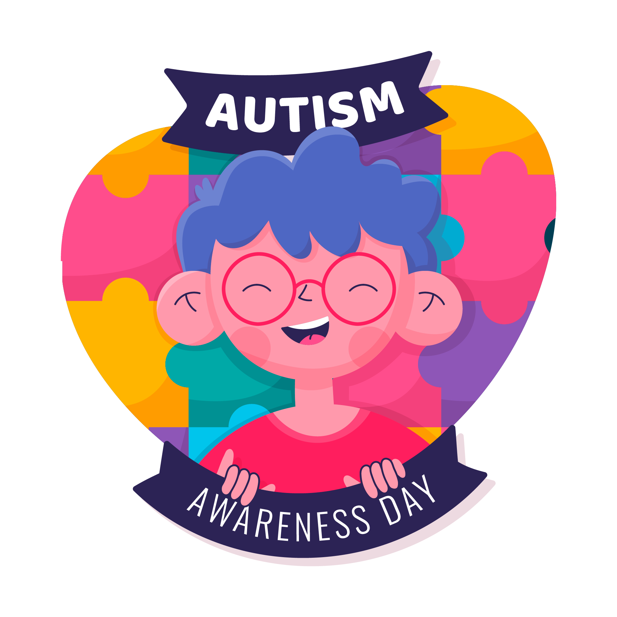 Autism 36 — Autism sticker SVG cut file